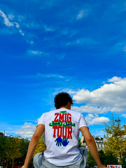 T-shirt blanc ZMIG TOUR