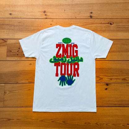 T-shirt blanc ZMIG TOUR