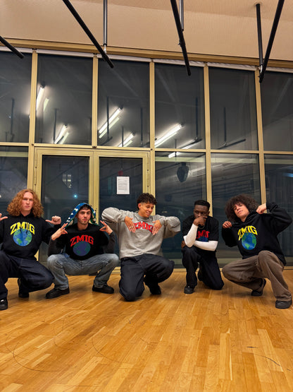 Sweatshirt capuche noir ZMIG