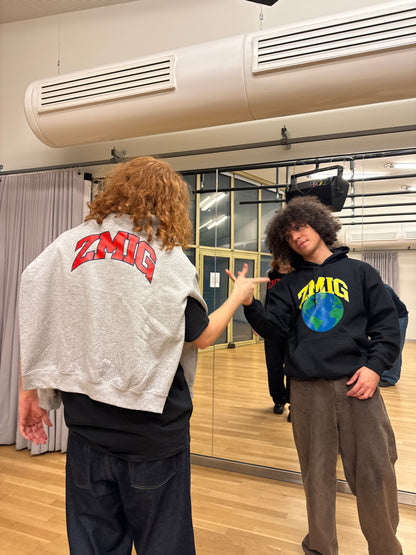 Sweatshirt capuche noir ZMIG