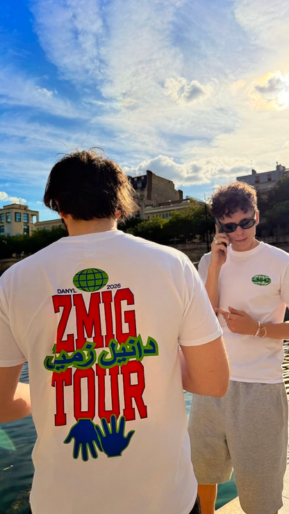 T-shirt blanc ZMIG TOUR