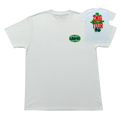 T-shirt blanc ZMIG TOUR
