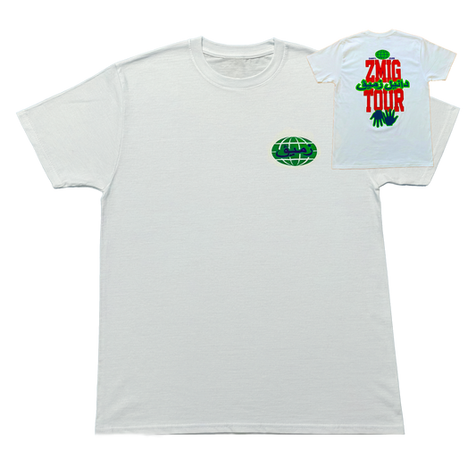 T-shirt blanc ZMIG TOUR