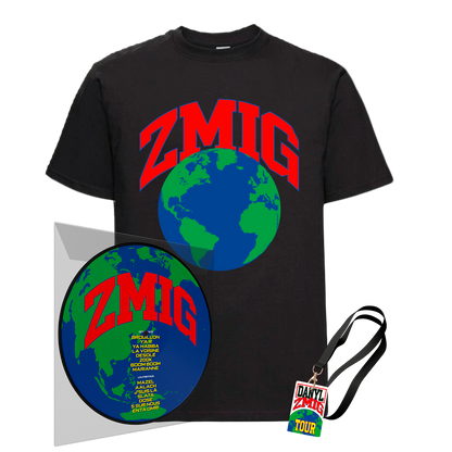 Pack T-shirt + Vinyle collector dédicacé + Pass USB