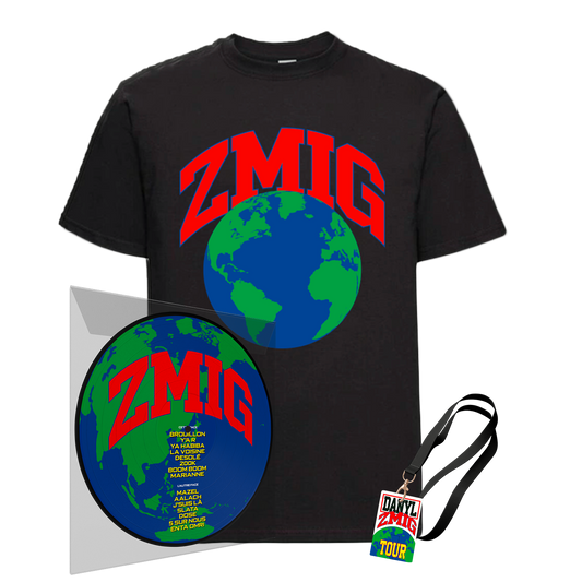 Pack T-shirt + Vinyle collector dédicacé + Pass USB