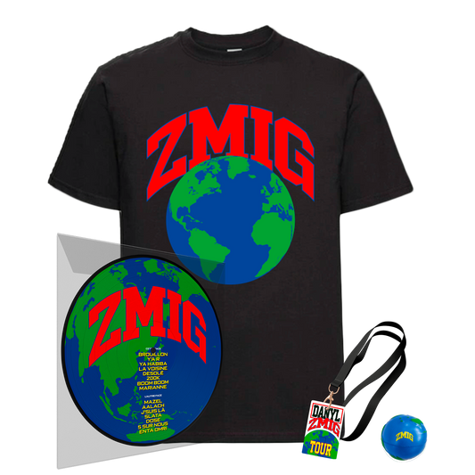 Pack T-shirt + Vinyle collector dédicacé + Pass USB + Balle